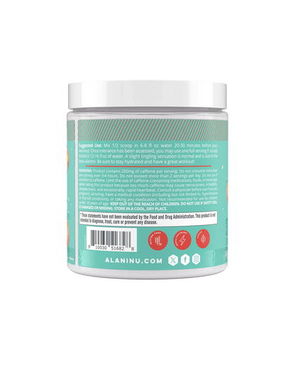 pre-workout - juicy peach