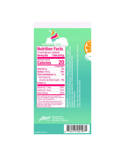 energy sticks - sherbet swirl
