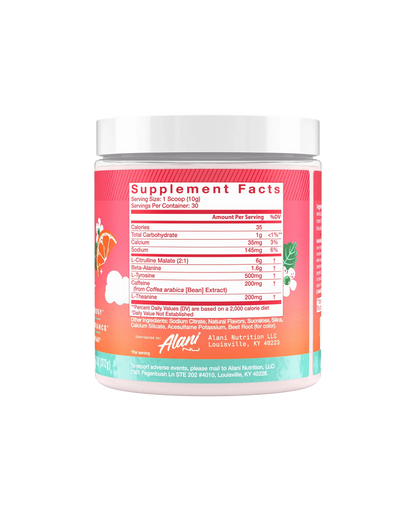 pre-workout - strawberry sunrise